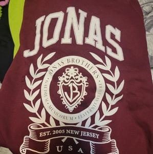 Jonas brothers crewneck sweater